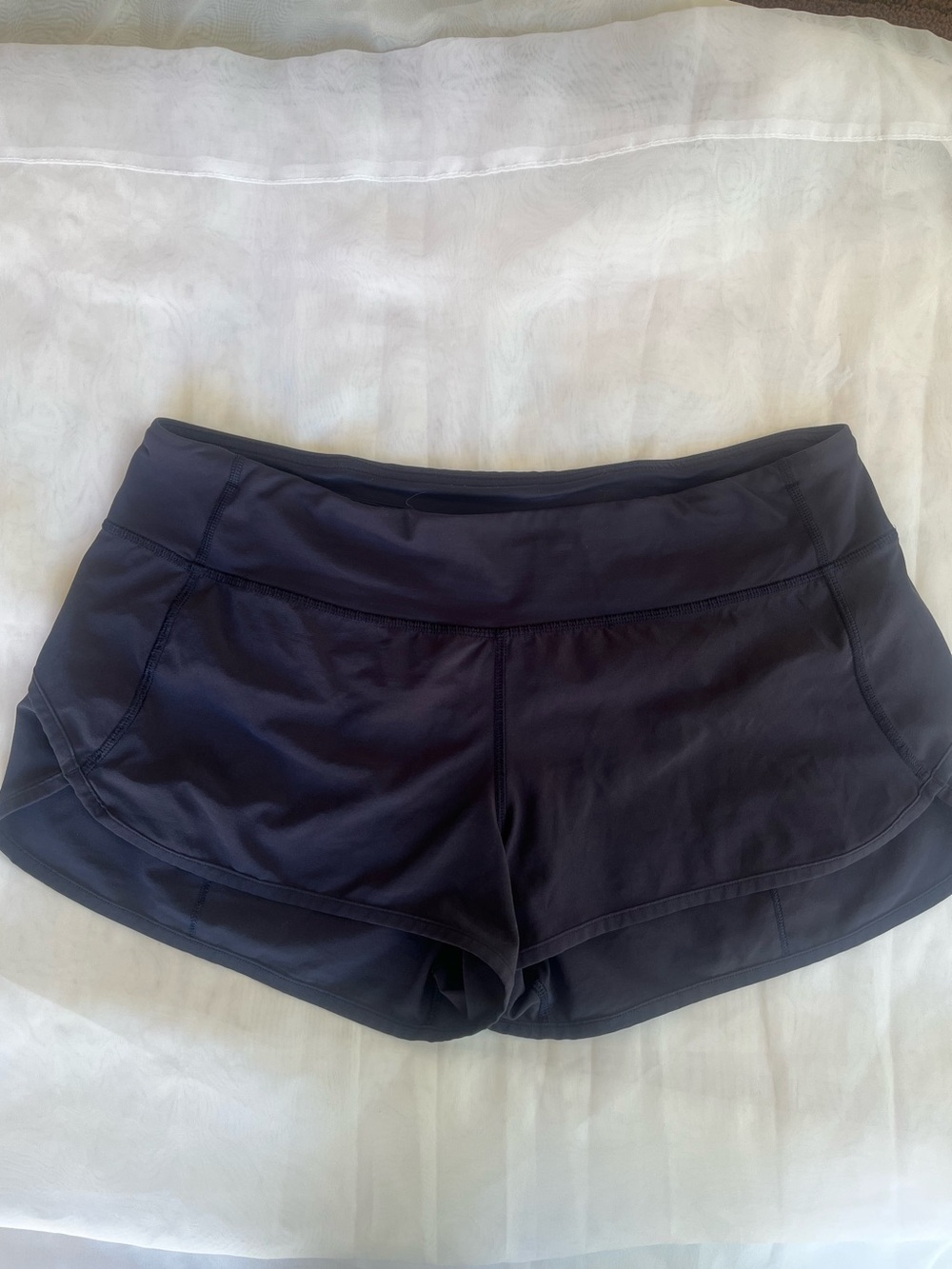 lululemon athletica Charcoal Black Women's Athletic Shorts